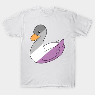 Pastel Asexual Duck T-Shirt